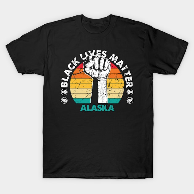 Alaska black lives matter political protest T-Shirt by Jannysingle